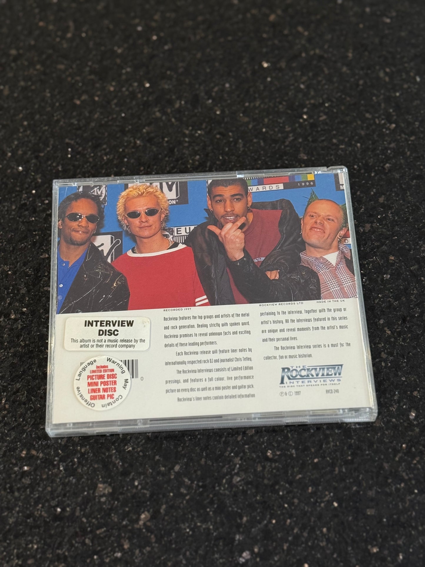 The Prodigy - An Interview with The Prodigy - Rare CD