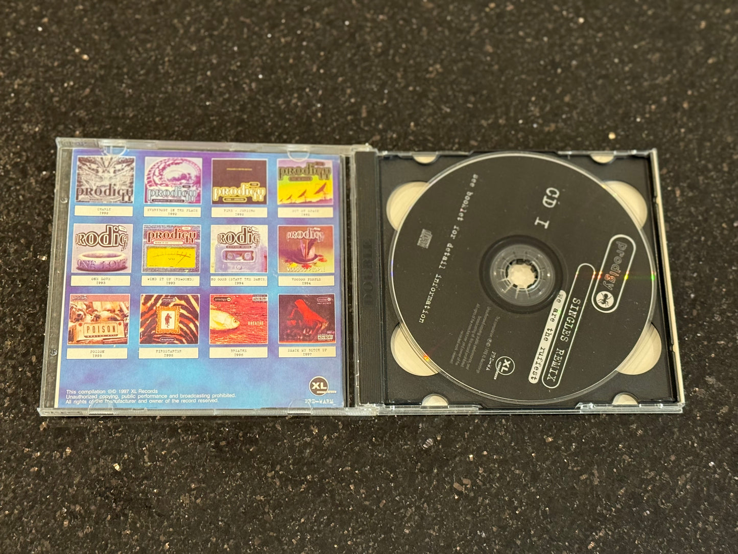 The Prodigy - Singles Remix (2CD) - Rare CD