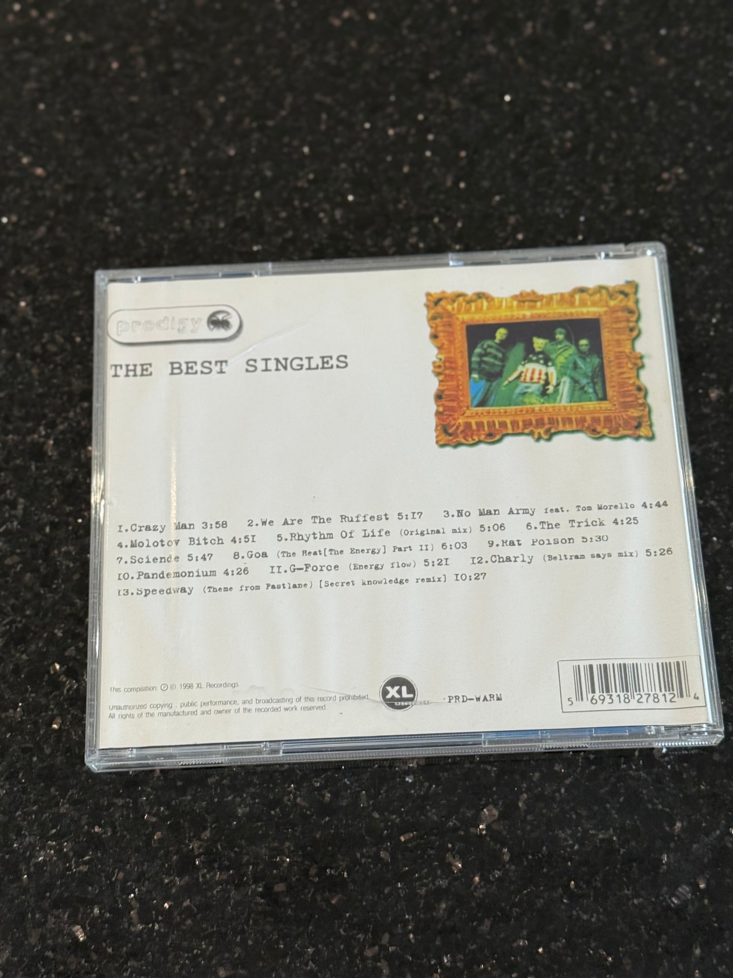The Prodigy - The Best Singles - Rare CD