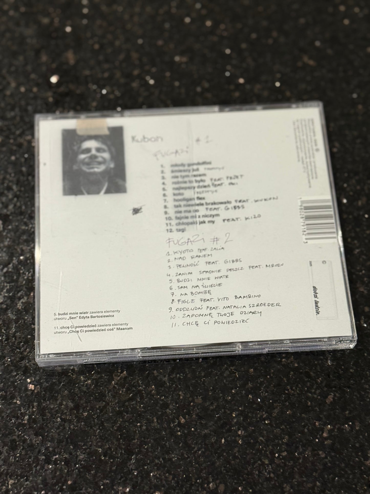 🇵🇱 Polish Hip Hop CD - Kuban - Fugazi Polski Hip Hop
