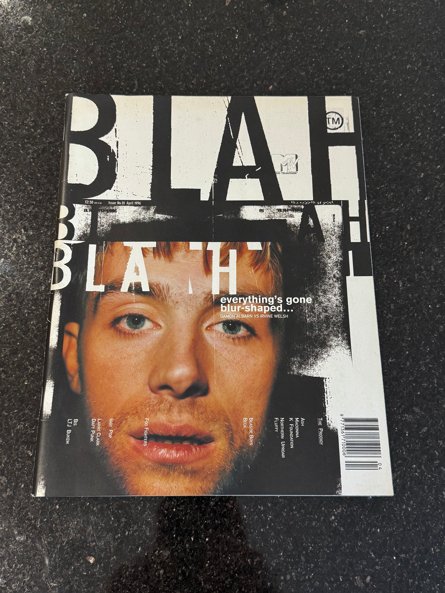 BLAH Magazine MTV - The Prodigy Daft Punk KLF Larry Clark (RARE)