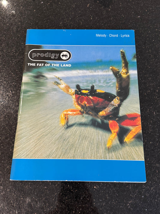 The Prodigy - The Fat of the Land Book - Chords (Rare)