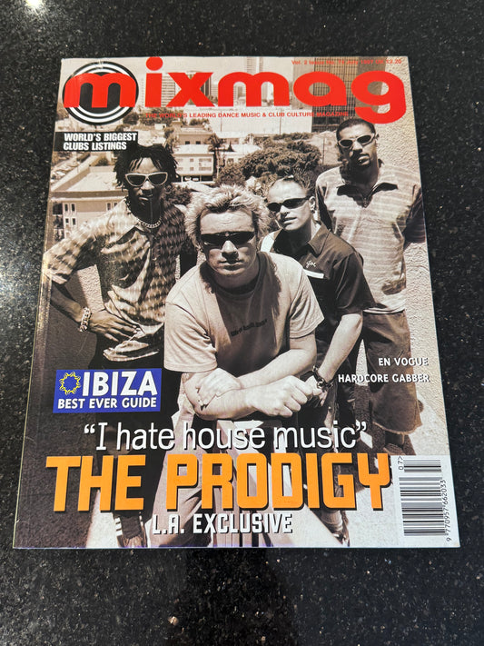 Mixmag Magazine The Prodigy 1997 (Rare)