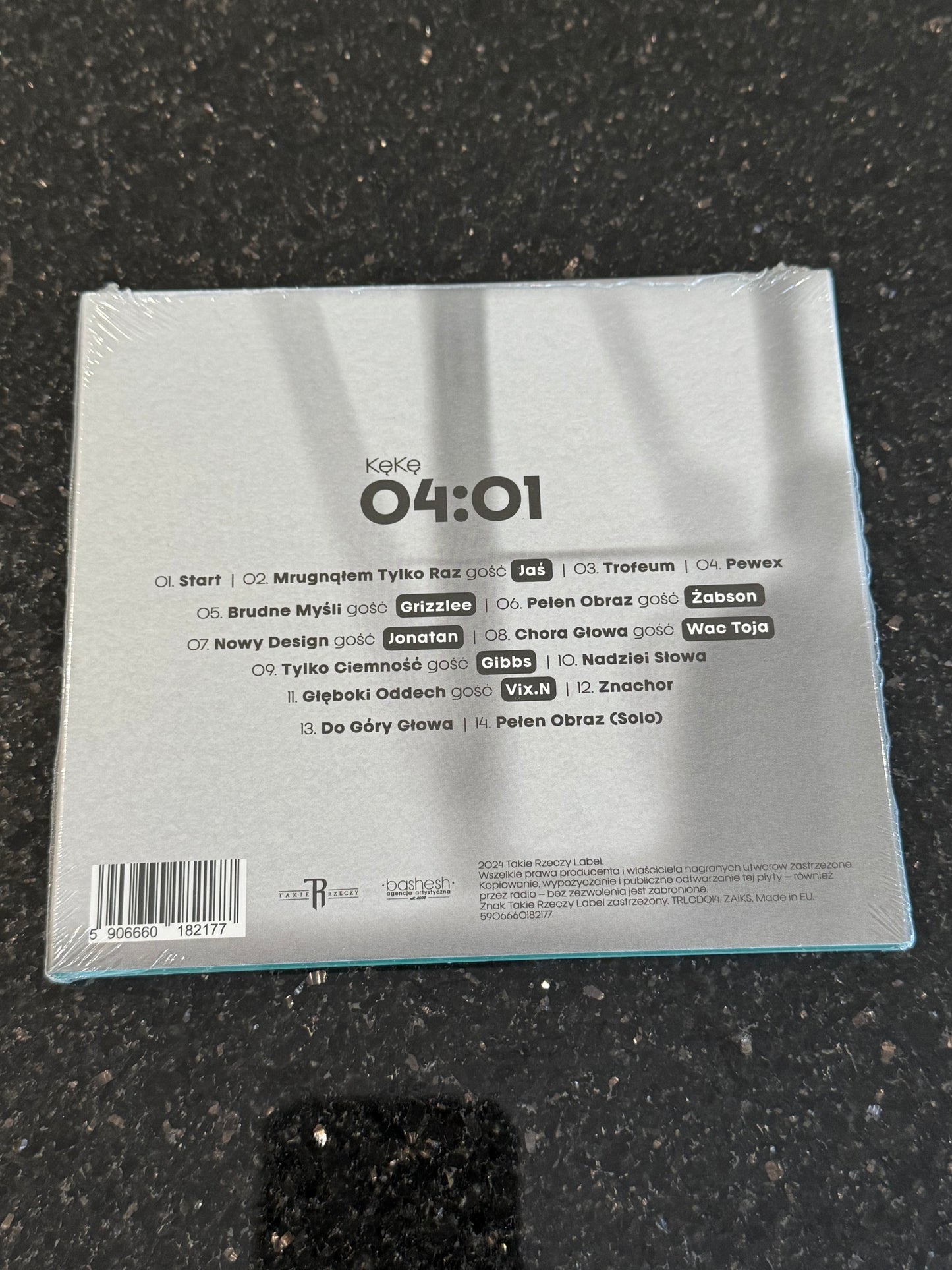 Kękę (Keke) - 04:01 CD 2024 Polski Hip Hop Polish Hip Hop (UK Postage)
