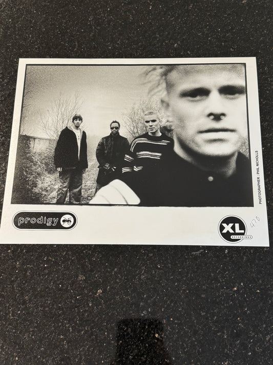 The Prodigy Old School XL Recording Photo (Rare)
