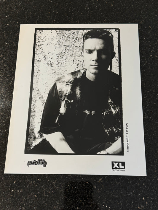 The Prodigy Old School XL Recording Photo Liam Holett (Rare)