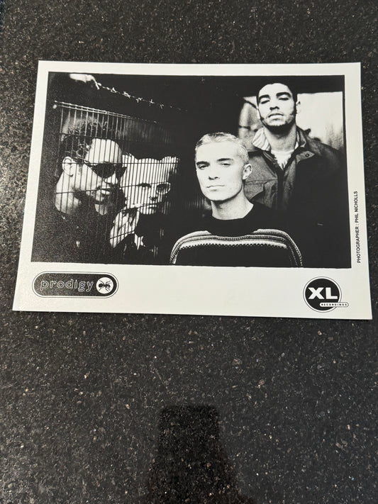The Prodigy Old School XL Recording Photo (Rare)