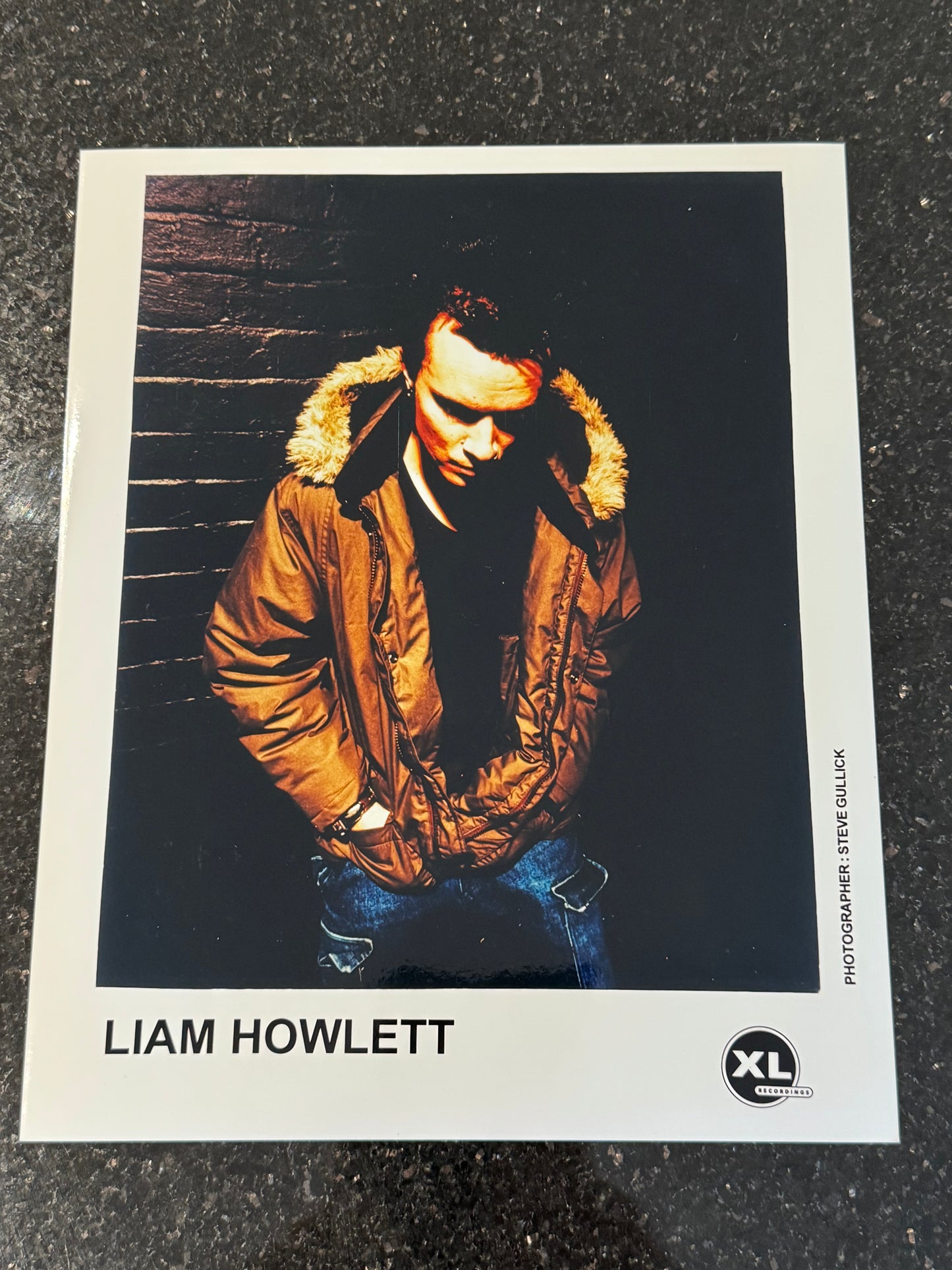 The Prodigy Old School XL Recording Photo Liam Holett (Rare)