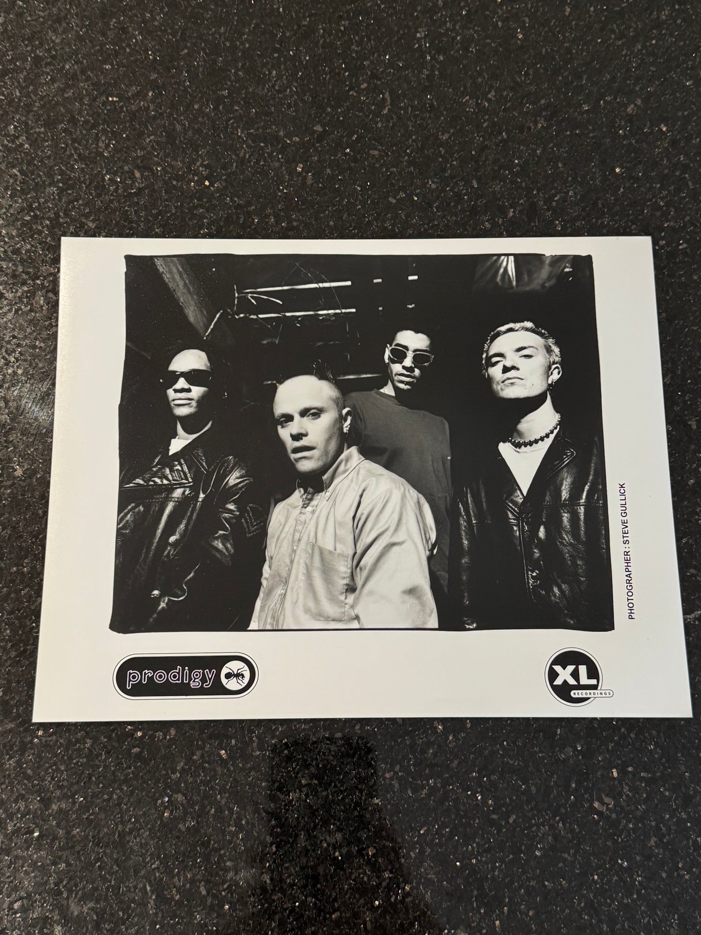 The Prodigy Old School XL Recording Photo (Rare)