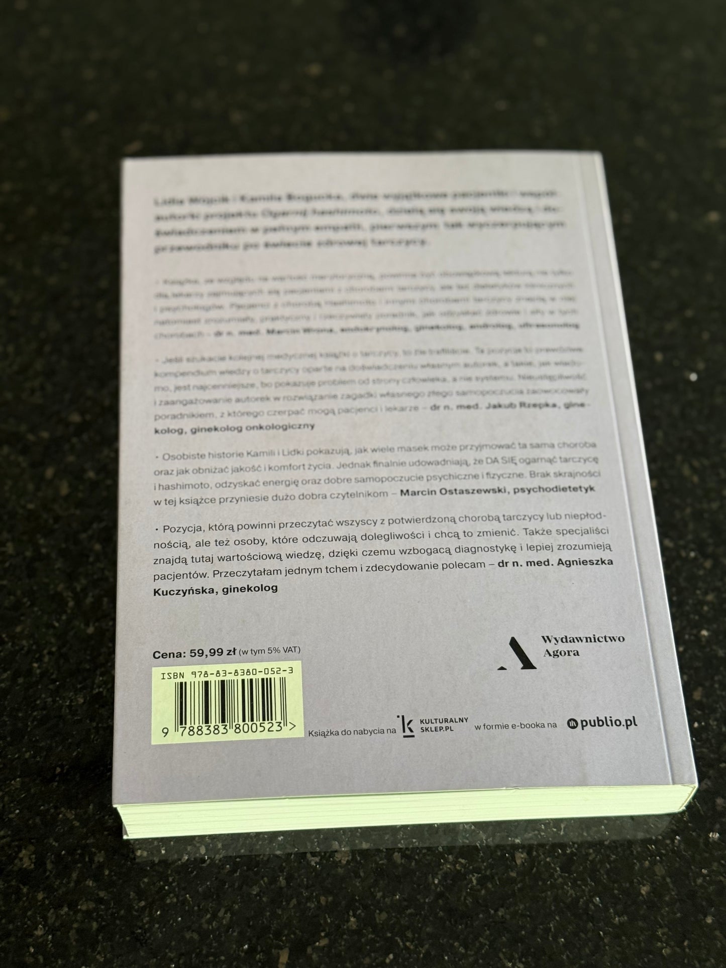 Polish 🇵🇱 Book - Kamila Bogucka Julia Wojcik - Ogarni tarczyce. Jak odzyskać zdrowie i siły przy hashimoto i niedoczynności