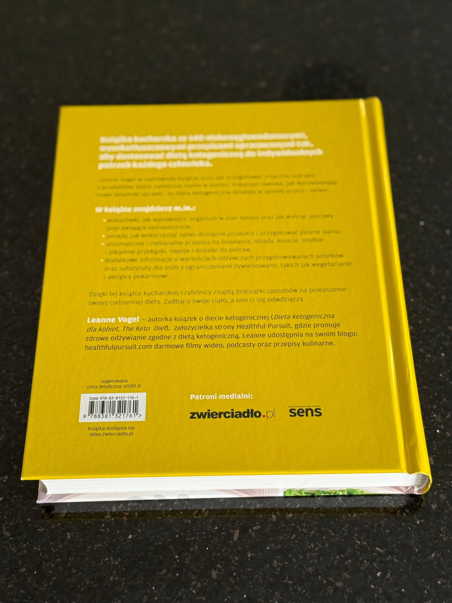 Polish 🇵🇱 Book - Leanne Vogel - Dieta Ketogeniczna Ksiazka Kucharska