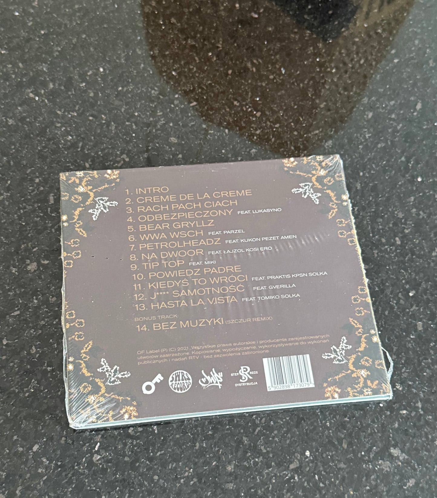 🇵🇱 Polish Hip Hop CD - Siwers - Podroz (Podróż) z drogi do nikad JWP Bez Cenzury  🇵🇱 Polski Hip Hop CD