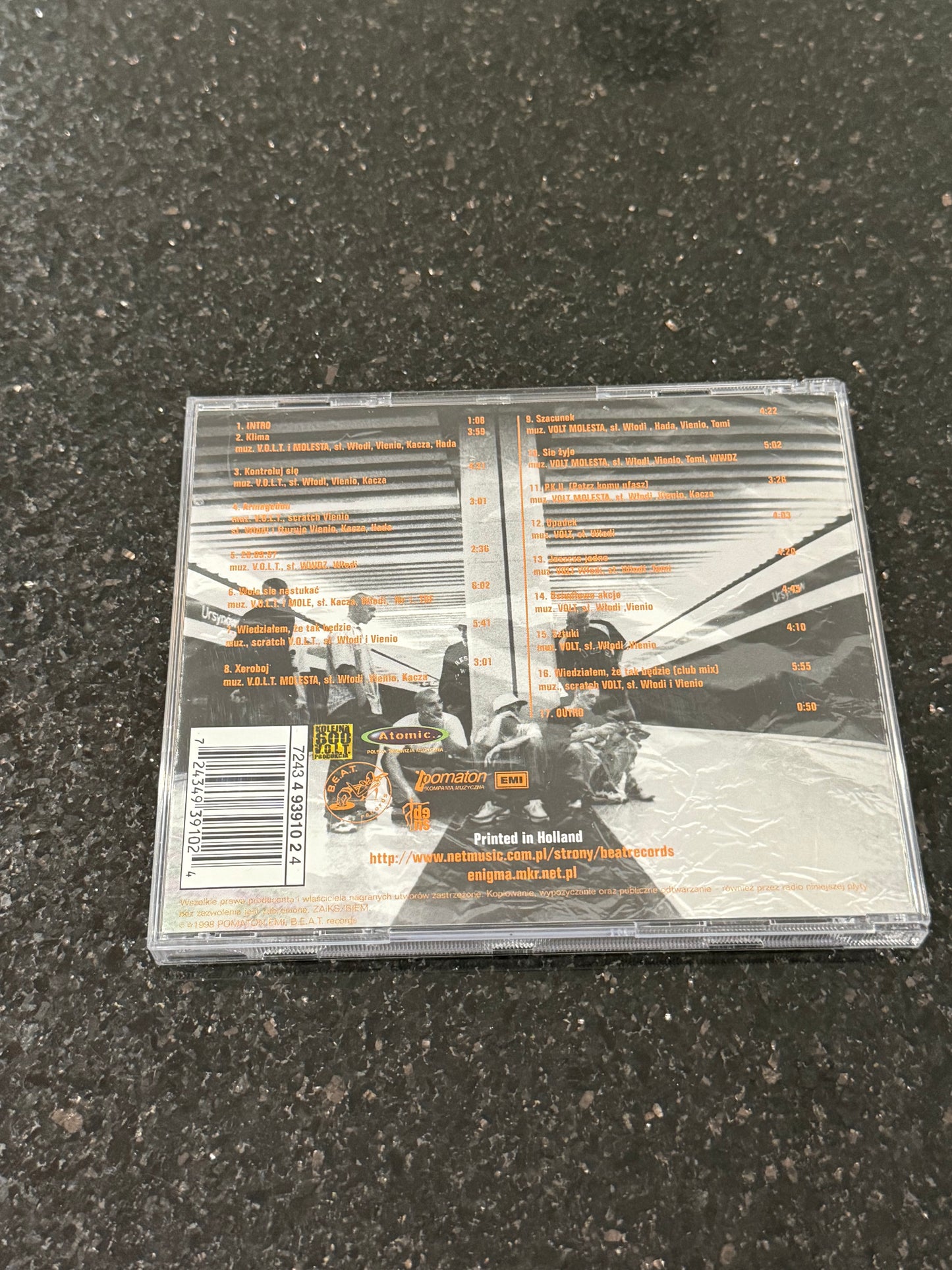 Polish 🇵🇱 Hip Hop - Molesta - Skandal (First Release) 1998 - Polski Hip Hop