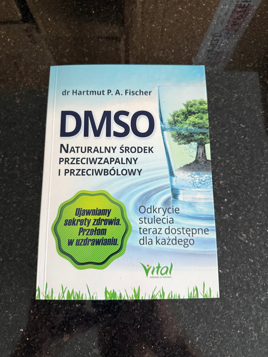 🇵🇱Polish Book - A. P. Hartmut Fischer - DMSO naturalny srodek przeciwzapalny i przeciwbólowy
