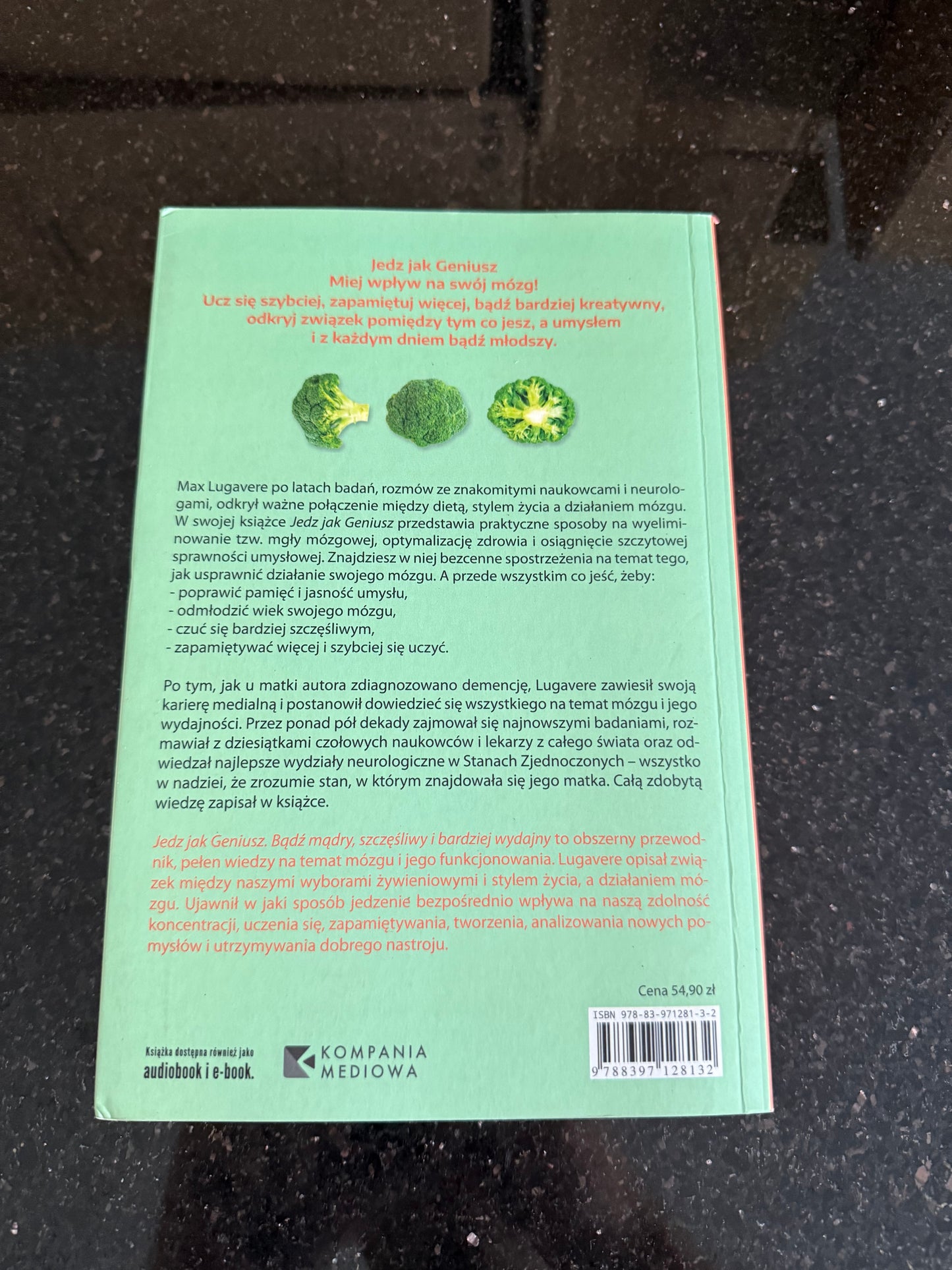 Polish 🇵🇱 Book - Max Lugavere - Jedz jak Geniusz