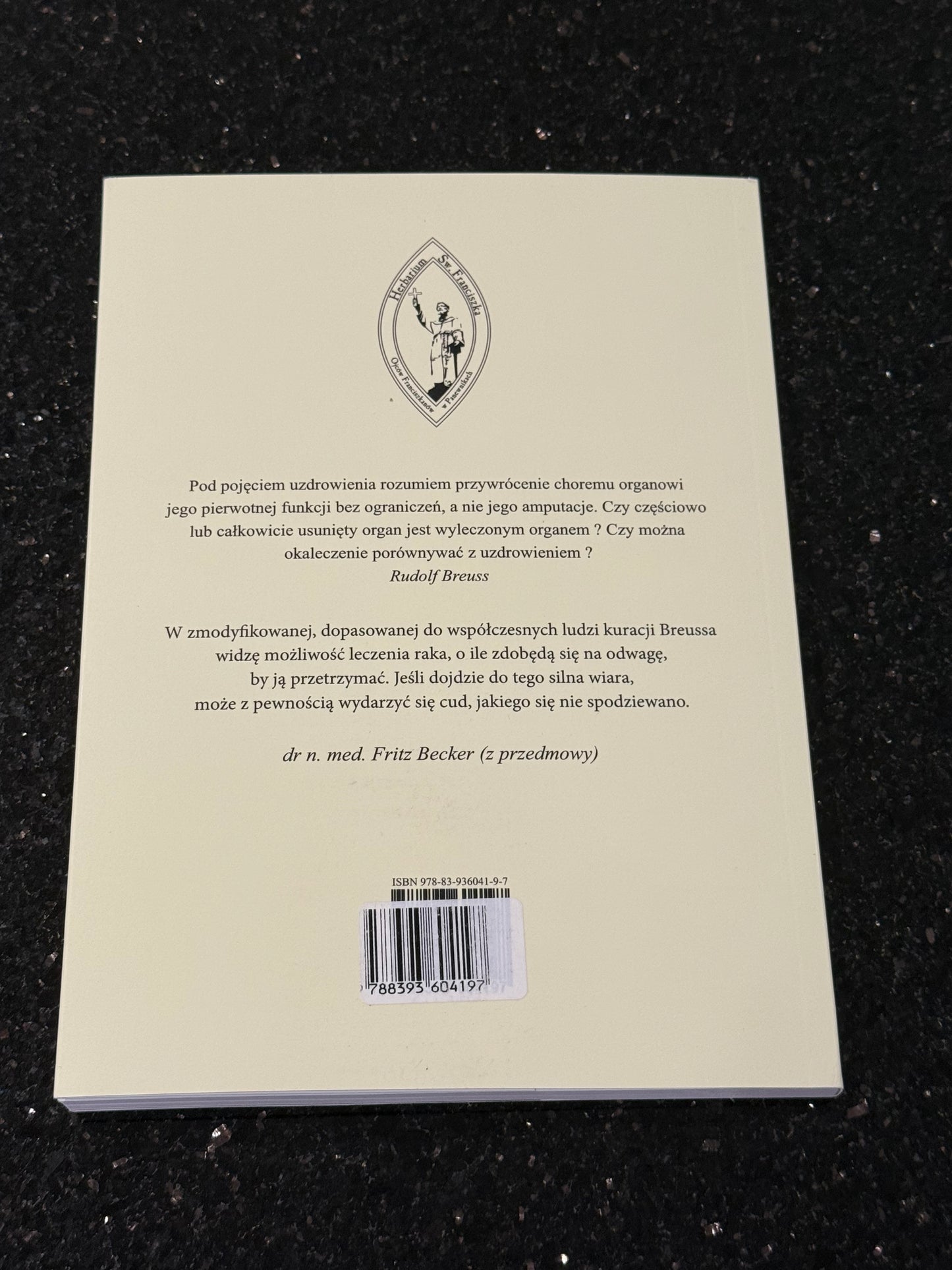 Polish 🇵🇱 Book - Rudolf Breuss - Kuracja Breussa