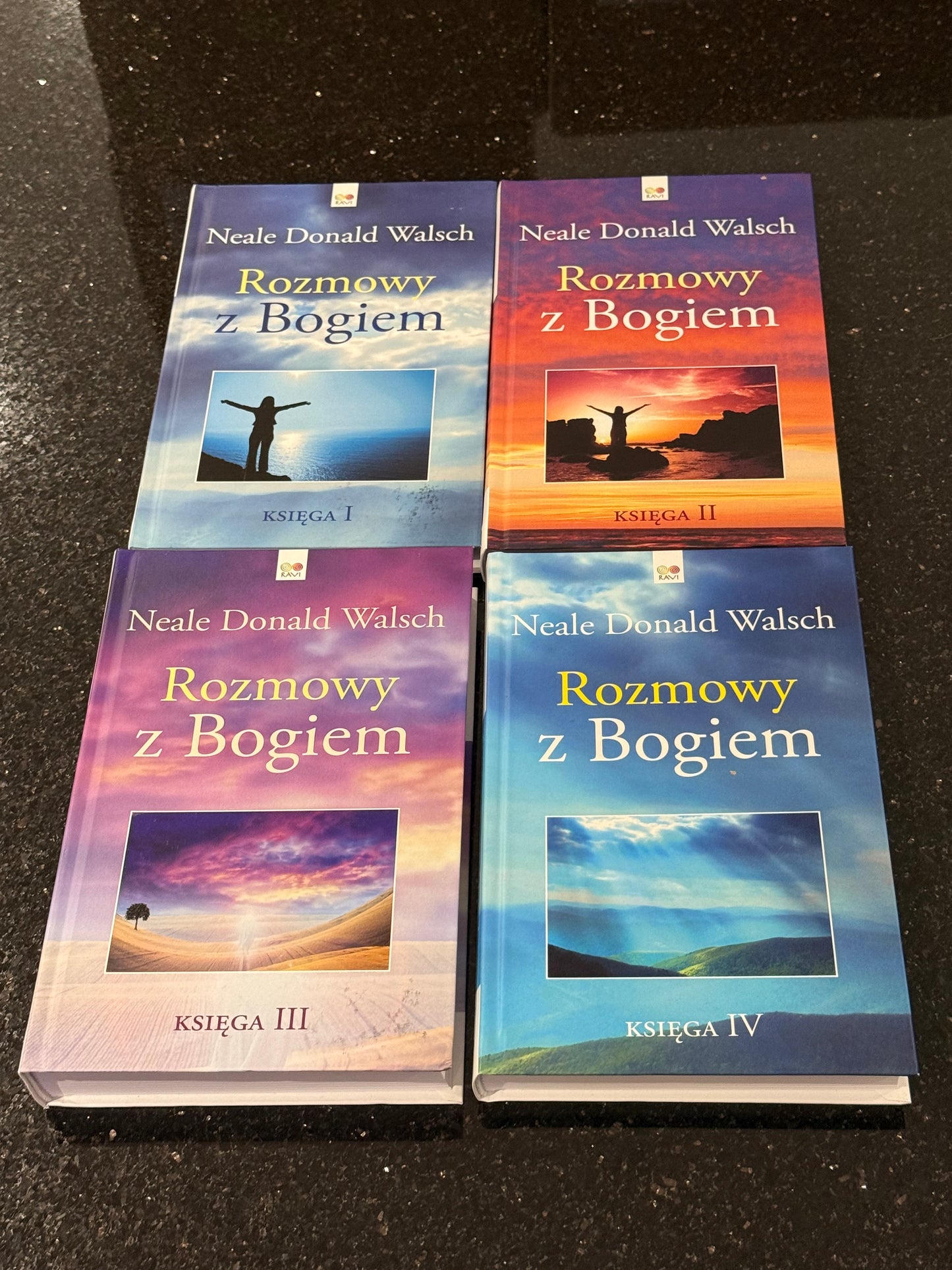 Polish 🇵🇱 Book - Neale Donald Walsch - Rozmowy z Bogiem 1,2,3,4 (Full Pakiet)