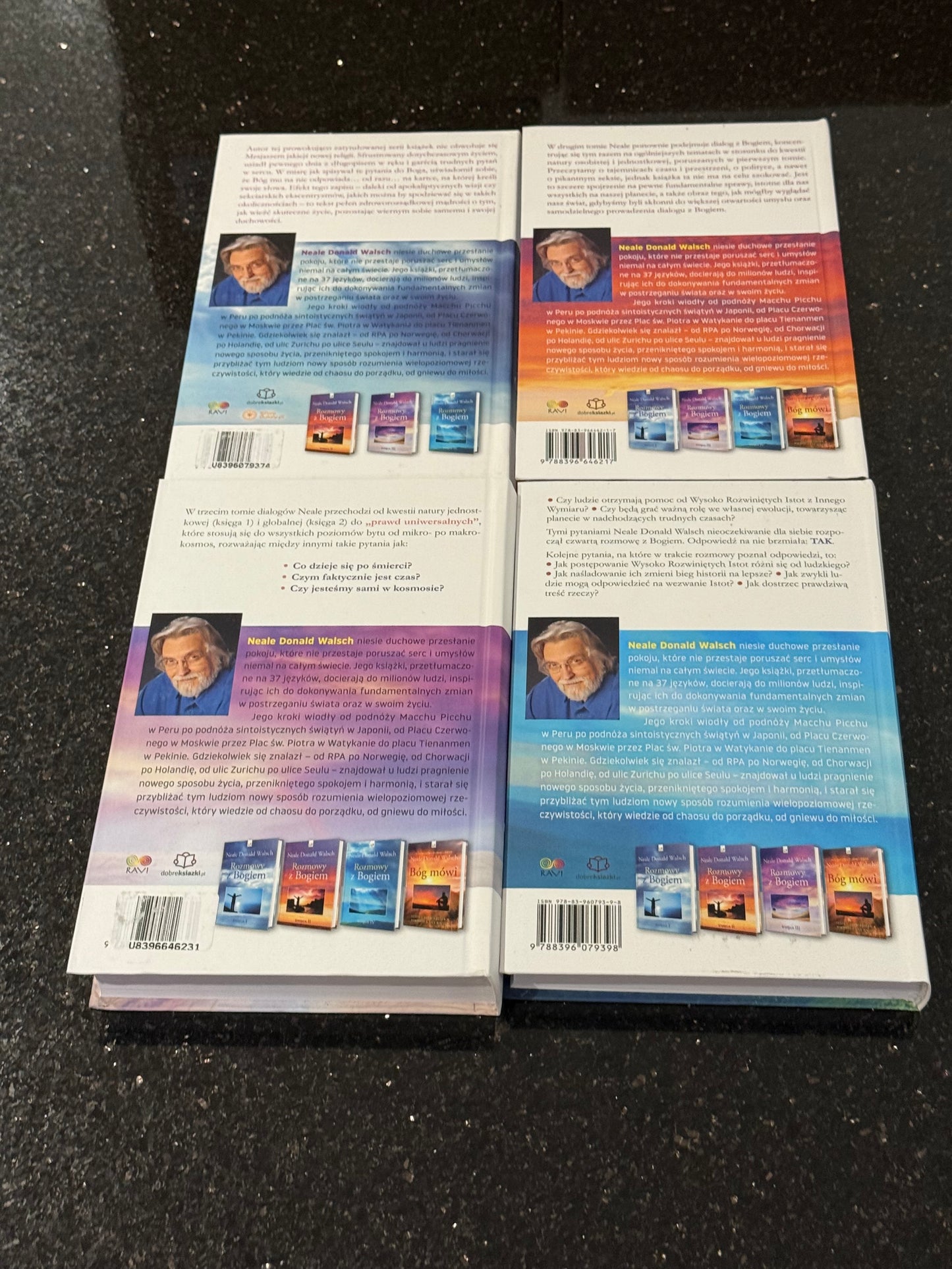Polish 🇵🇱 Book - Neale Donald Walsch - Rozmowy z Bogiem 1,2,3,4 (Full Pakiet)