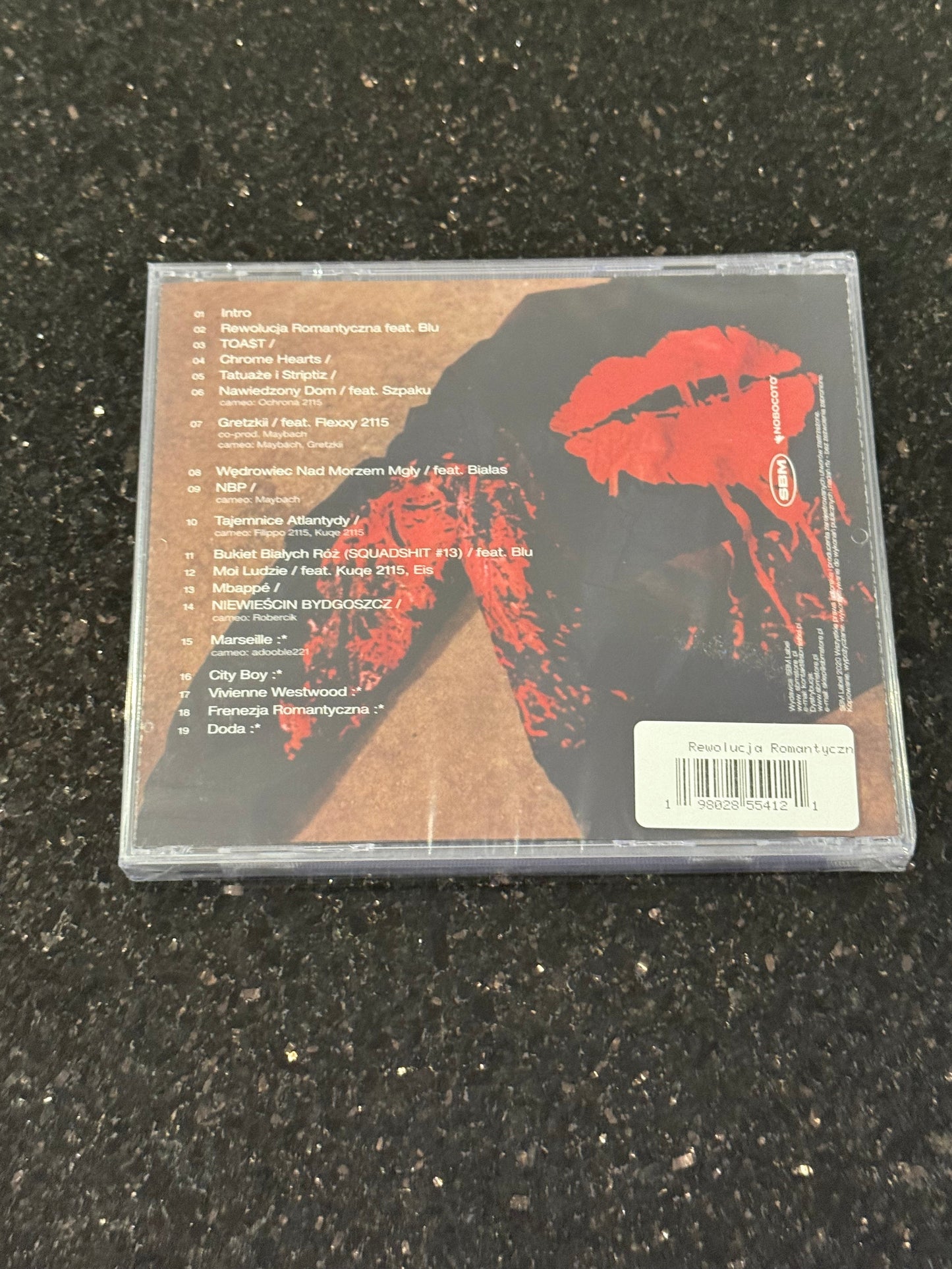 🇵🇱 Polish Hip Hop CD - Bedoes 2115 - Rewolucja Romantyczna 🇵🇱 Polish Hip Hop Polski Hip Hop CD (Copy)