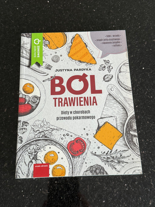 Polish 🇵🇱 Book - Justyna Pardyka - Ból (Bol) Trawienia