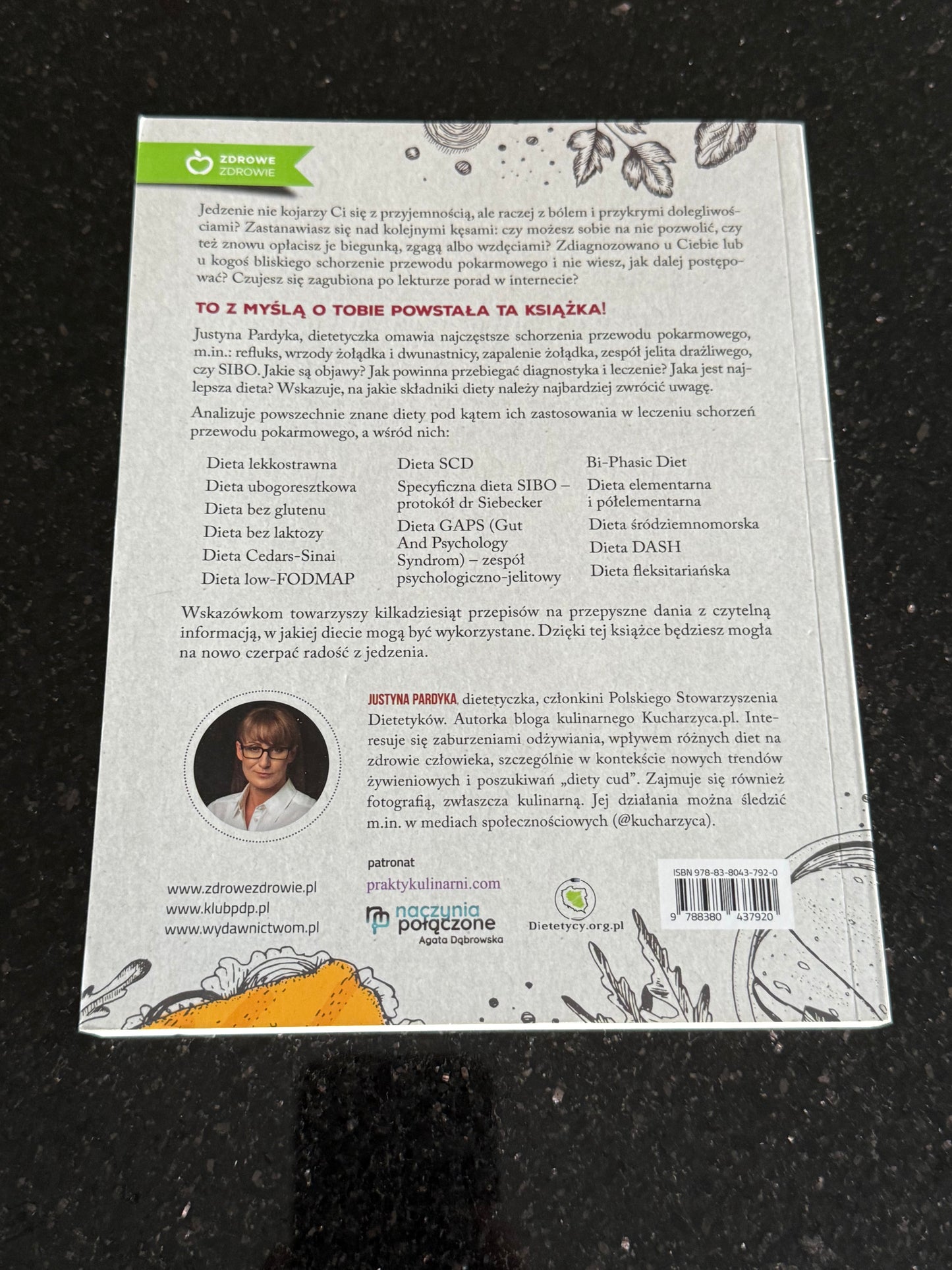 Polish 🇵🇱 Book - Justyna Pardyka - Ból (Bol) Trawienia