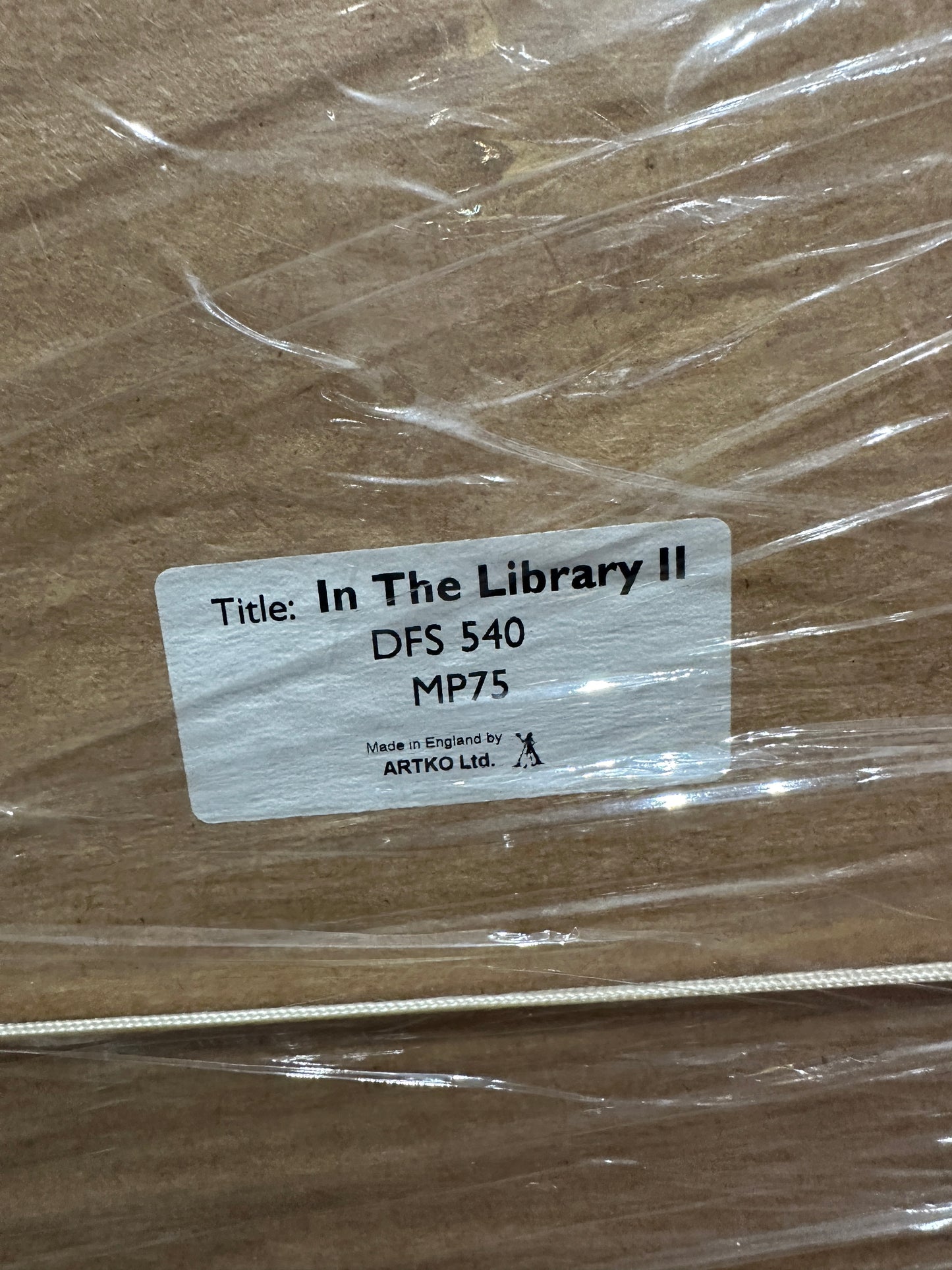 Exclusive Fine Art Set Russel Brennan - In The Library I & II